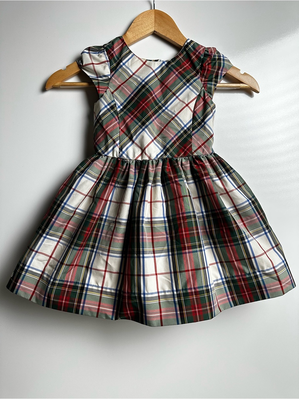 POLO Ralph Lauren Girls Plaid Taffeta Party Dress Size 3T Preppy Christmas Dress